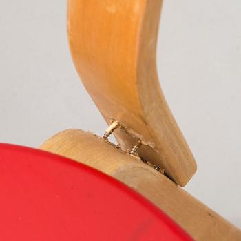 Alvar Aalto, Stolar, 4 st, modell 69, O.Y. Huonekalu- ja Rakennustyötehdas A.B, 1957.