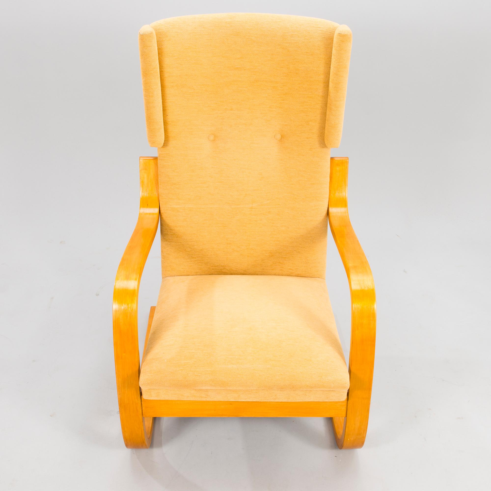 ALVAR AALTO, fåtölj 36/401, Artek 1900-talets mitt.