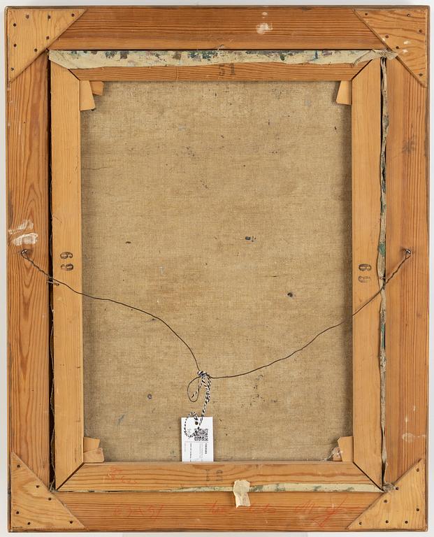 Alf Lindberg, oil on canvas, signed and dated -41,