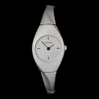 Björn Weckström · DAMARMBANDSUR, sterling silver, quartz, "Kitty Hawk Watch", Björn Weckström, Lapponia, 1996.