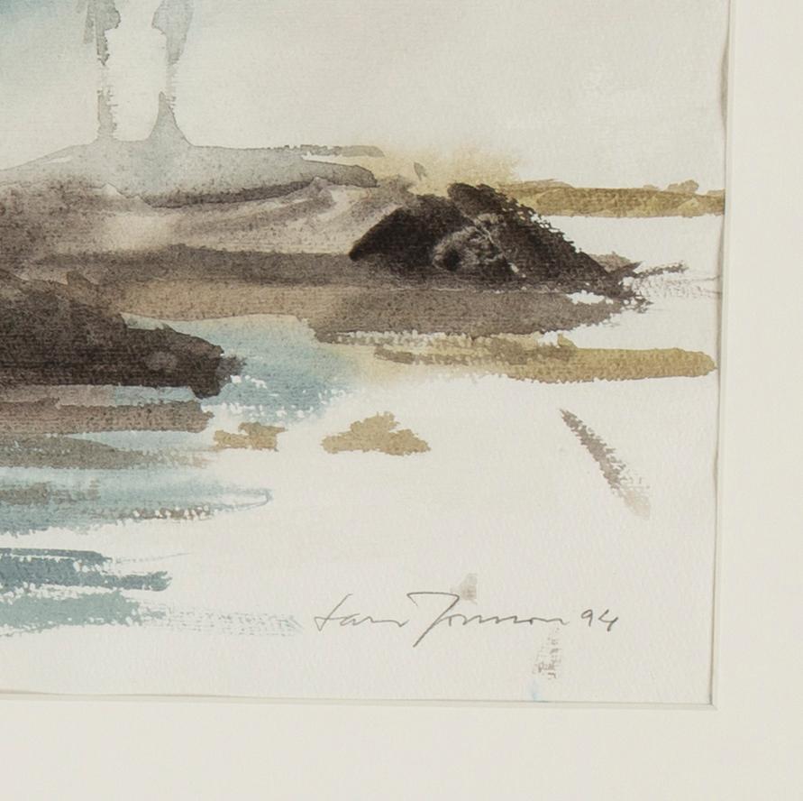 LARS JONSSON, watercolur, signed and dated -94.