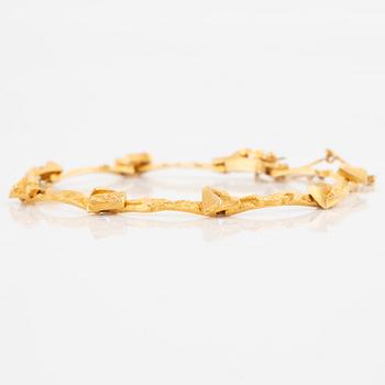 Lapponia bracelet, 18K gold, Finland 1976.