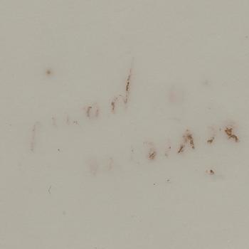TALLRIKAR, 2 st, OCH STEKFAT, Frankrike/Ryssland, empire 1800-talets början.