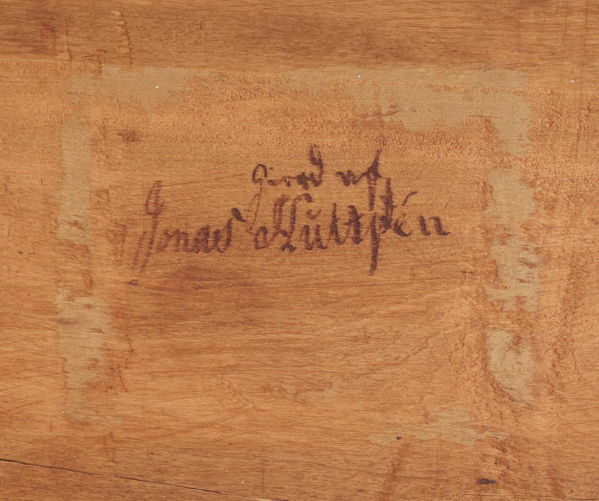 BYRÅ, av Jonas Hultsten (mästare i Stockholm 1773-1794). Gustaviansk.