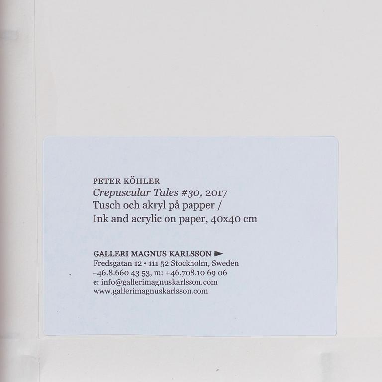 Peter Köhler, "Crepuscular Tales #30".