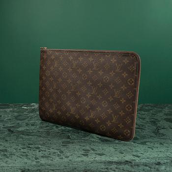 A "Pochette Documents" bag by Louis Vuitton.