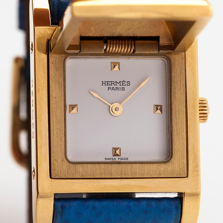 Hermès, Medor, wristwatch, 23 mm.