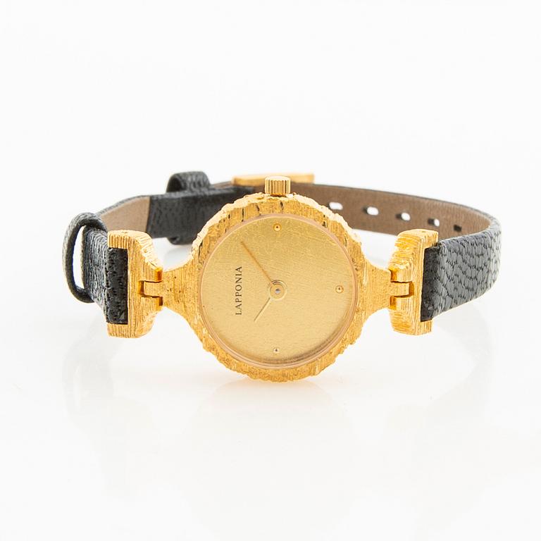 Björn Weckström, Wristwatch "Coco", 19 mm, Lapponia 2007.