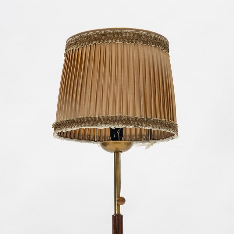 A floor lamp, mid-20th century.
