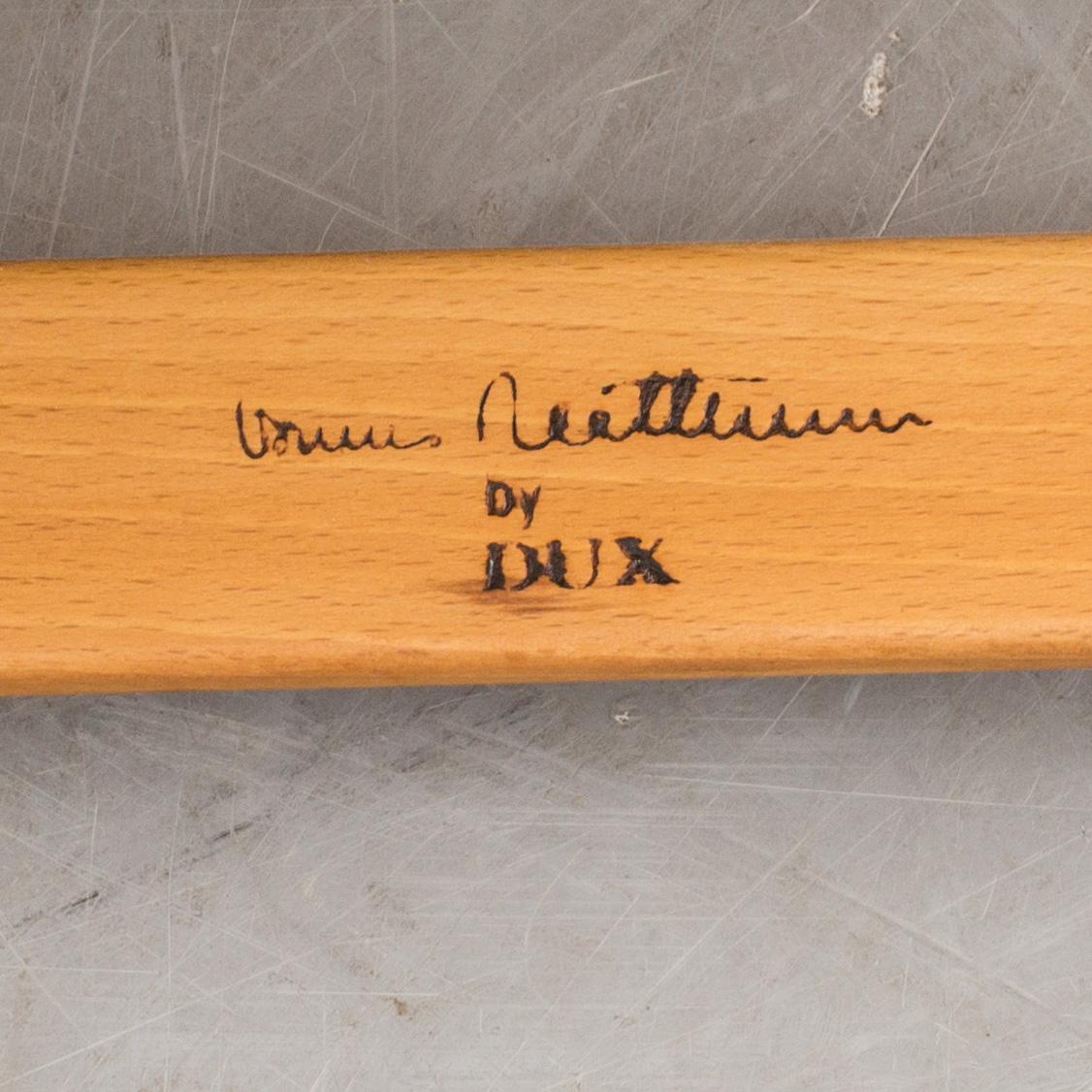 FÅTÖLJ,  "Ingrid", stämpelsignerad Bruno Mathsson, Dux.