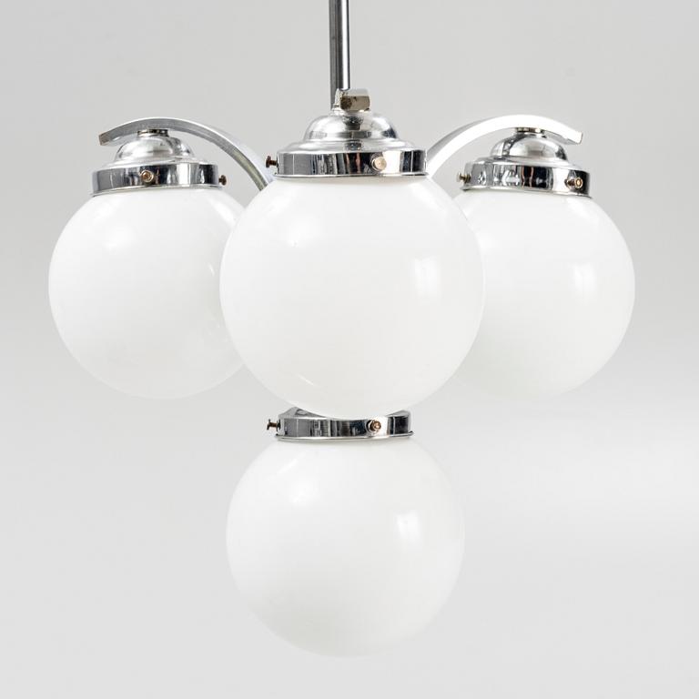 Taklampa Art Deco-stil 1900-talets andra hälft.