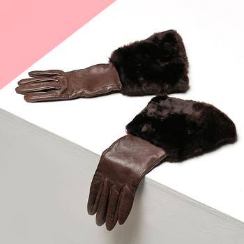 HANDSKAR, skinn.