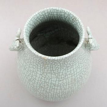 URNA, porslin, Kina, 1900-/2000-tal.
