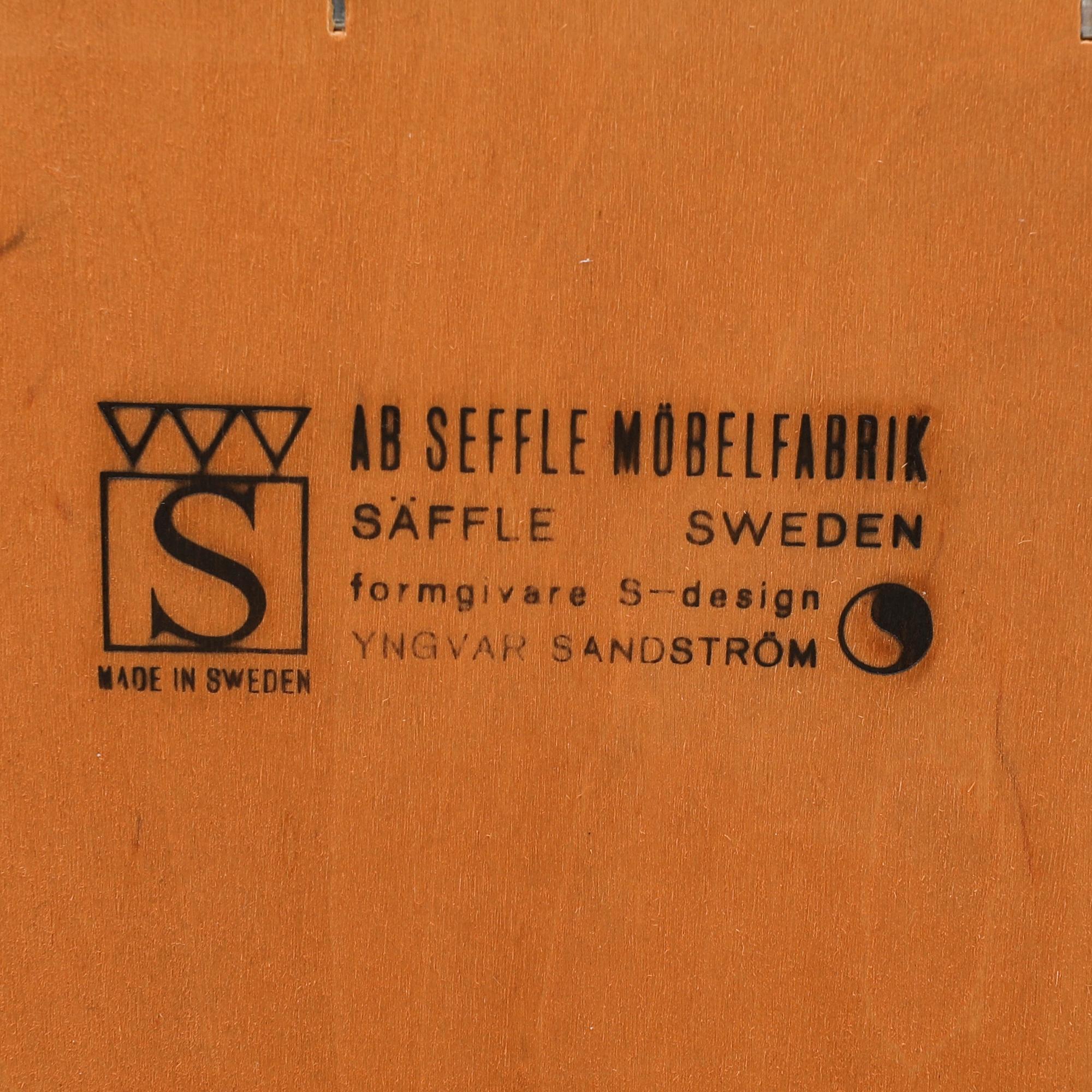 Yngvar Sandström, sideboard Säffle möbelfabrik 1960-tal.
