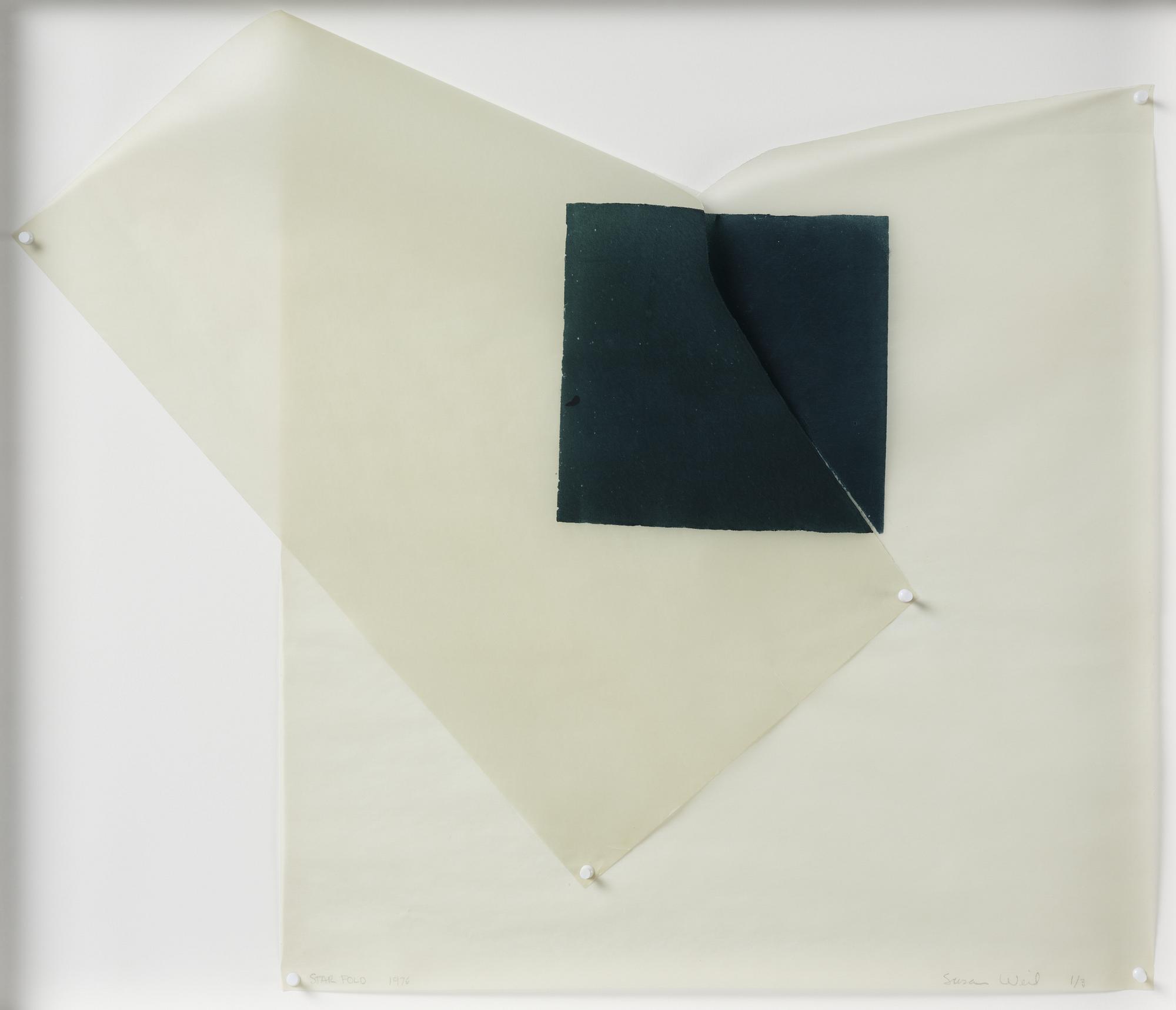 Susan Weil, "Star Fold".