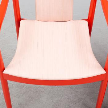 Jack Ränge och Beata Heuman, karmstolar, ett par, "Kaiser", Gemla, Diö, 1982 och 2021.