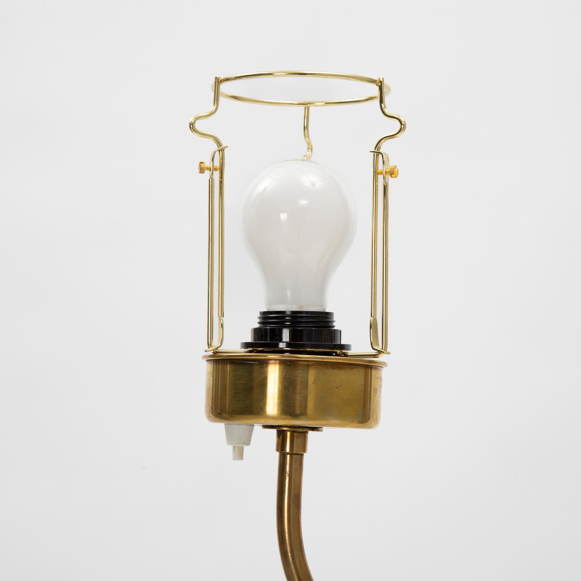 Josef Frank, a floor lamp, model 2568, "Lilla kamelen", Firma Svenskt Tenn.