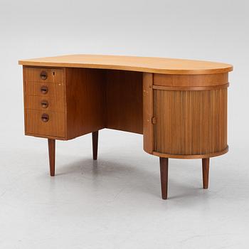 Kai Kristiansen, a "Kidney 54" desk, Feldballes Møbelfabrik, Denmark, 1950's/60's.