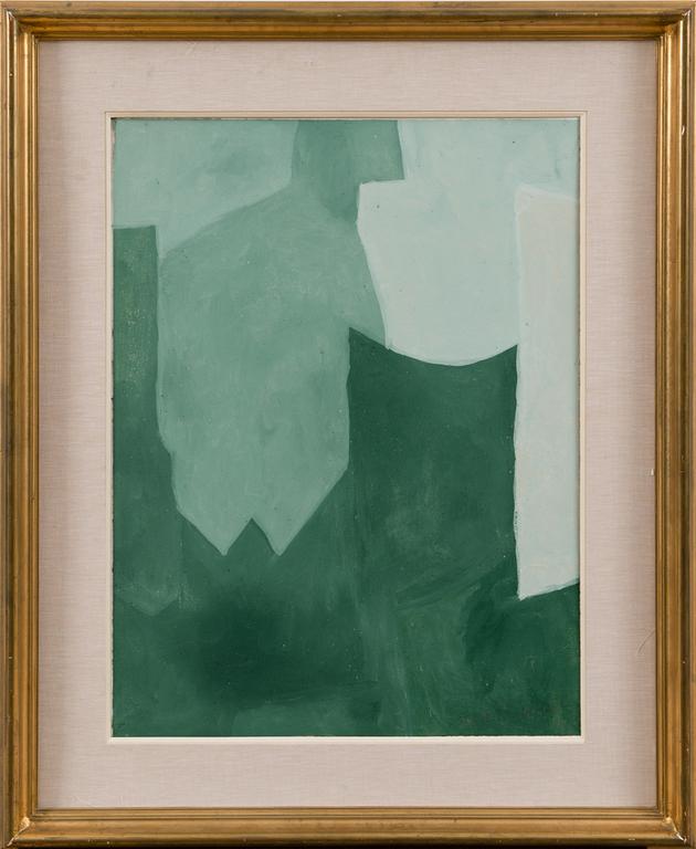 SERGE POLIAKOFF, COMPOSITION IN GREEN.