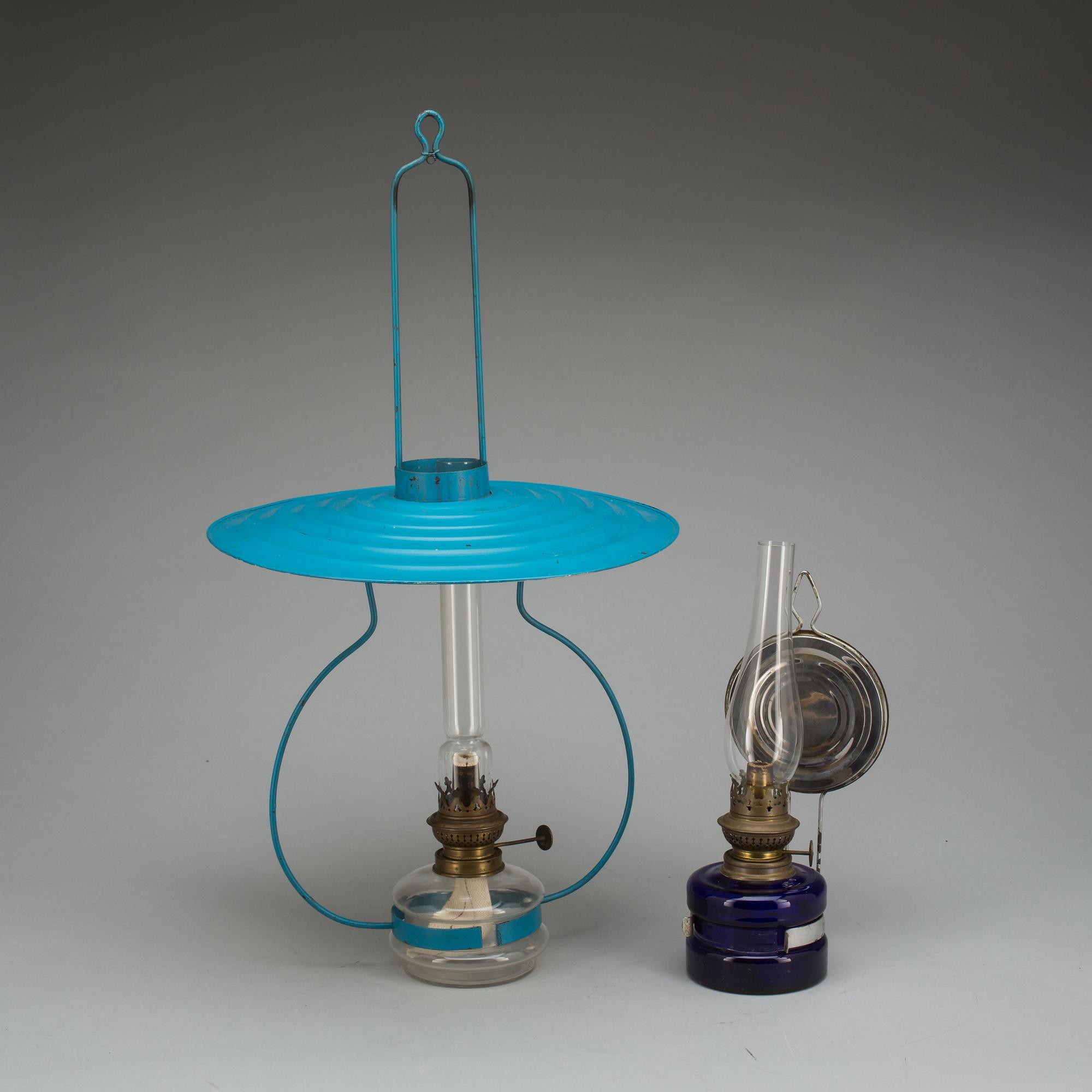 FOTOGENLAMPOR, 2 st. 1900-tal.