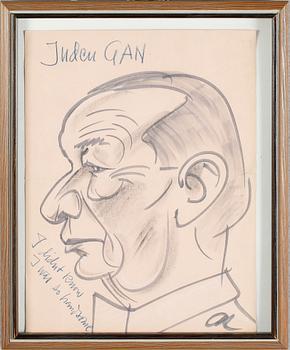 GÖSTA ADRIAN-NILSSON, blandteknik, signerad.