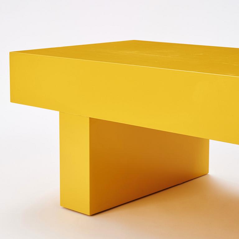 Thomas Sandell, a coffee table, custom-made by Sandellsandberg for Riksbyggen, Stockholm 2021.