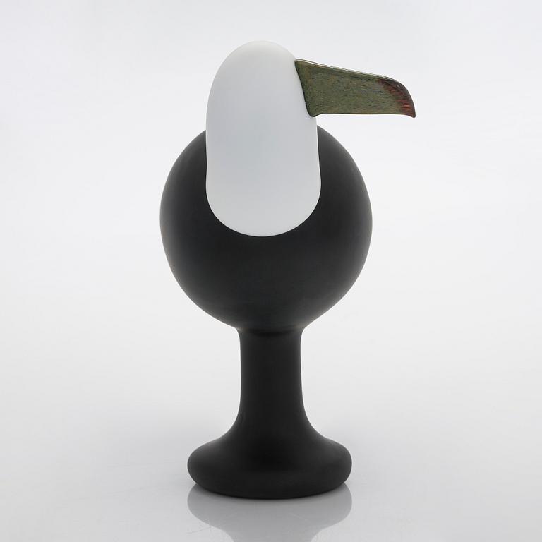 Oiva Toikka, lasilintu, "Kotka", signeerattu O Toikka Nuutajärvi.