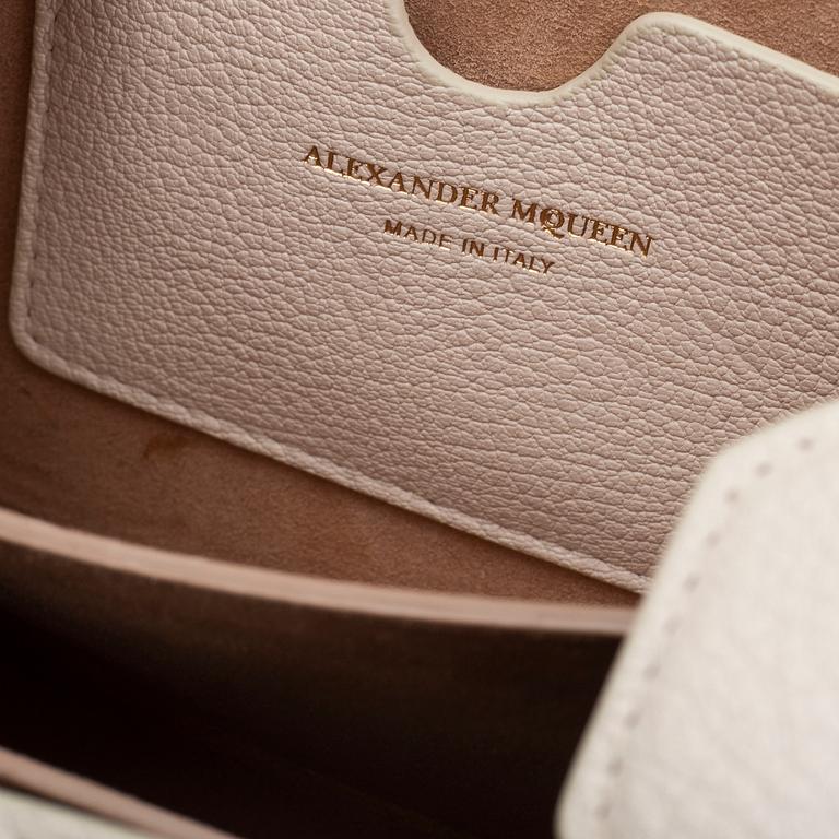 ALEXANDER MCQUEEN, a leather 'Box Bag 19', 2018.