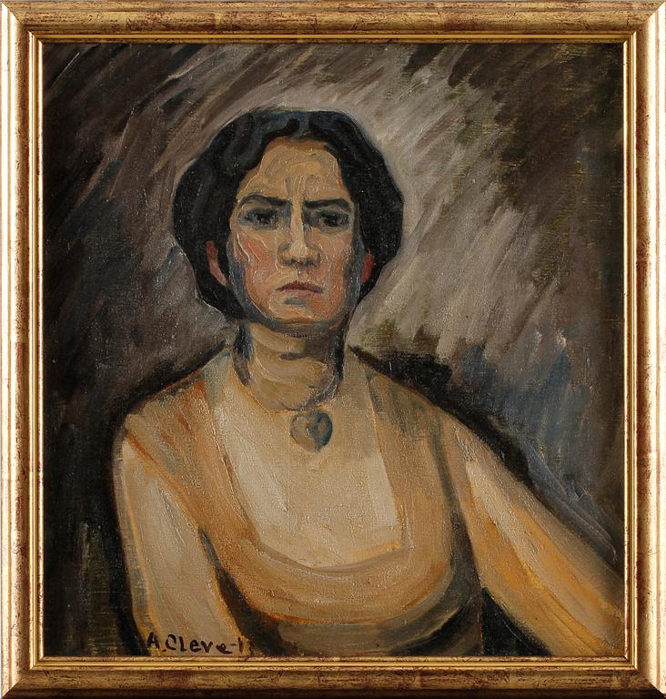 AGNES CLEVE, olja på duk, sign och dat -13.