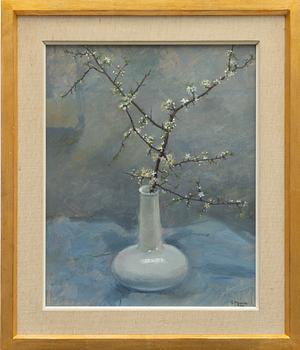 Stina Forssell, Flowering branch in a vase.