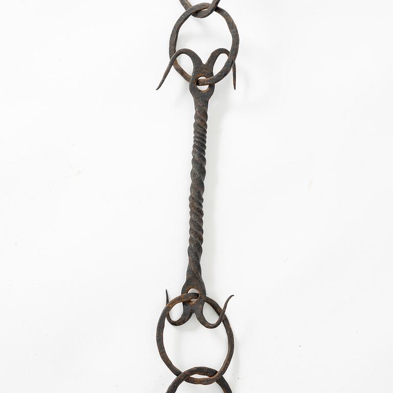 Hängare, två stycken, 1700-tal.