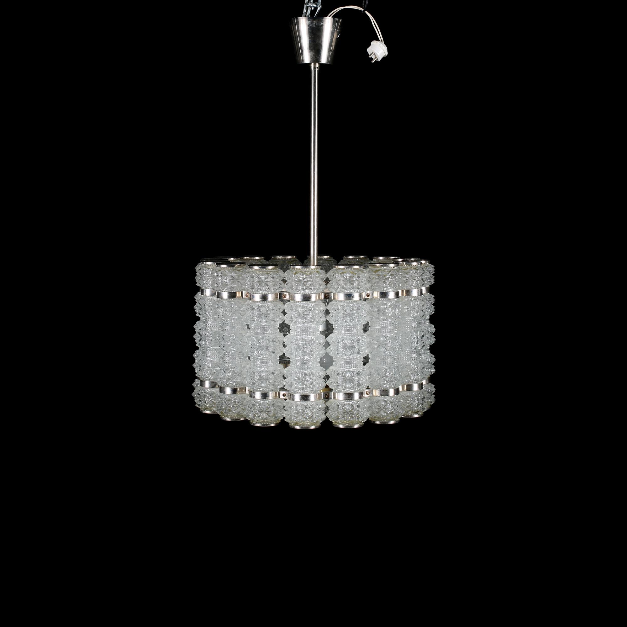 TAKLAMPA, Tyringe, 1960-tal, höjd ca 60 cm.