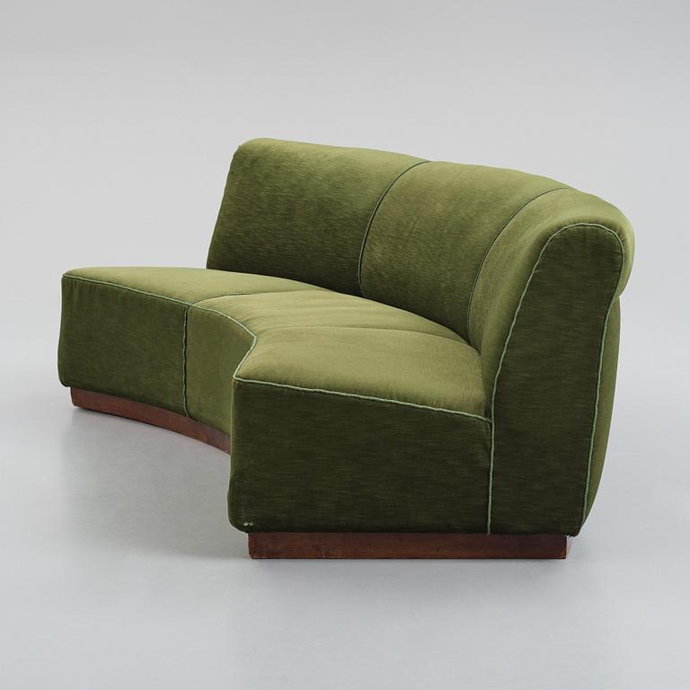 Elias Svedberg, a sofa, probably model "Paris" for Nordiska Kompaniet, Sweden 1930-1940s.