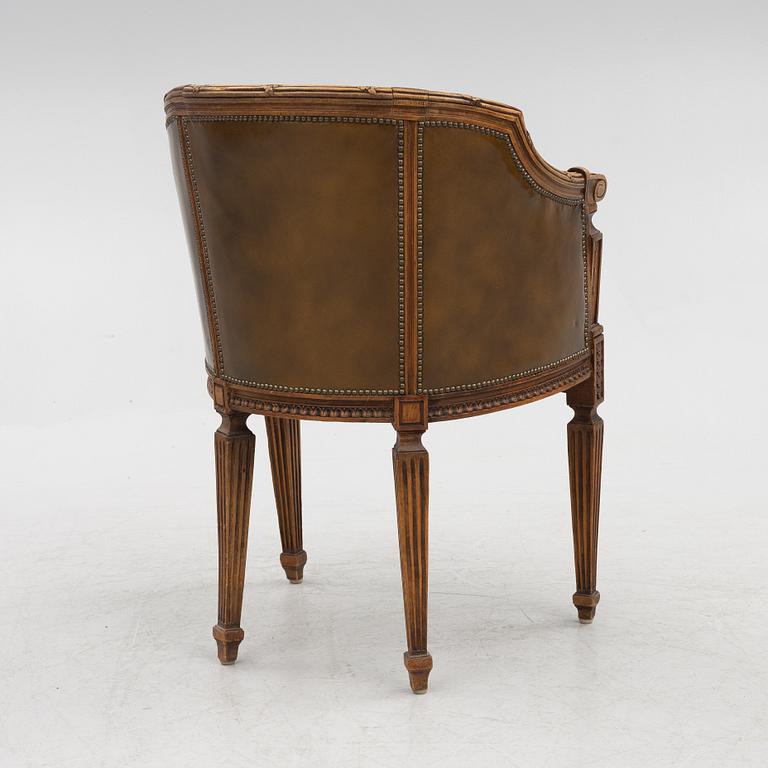 An armchair, Louis XVI style, 20th century.
