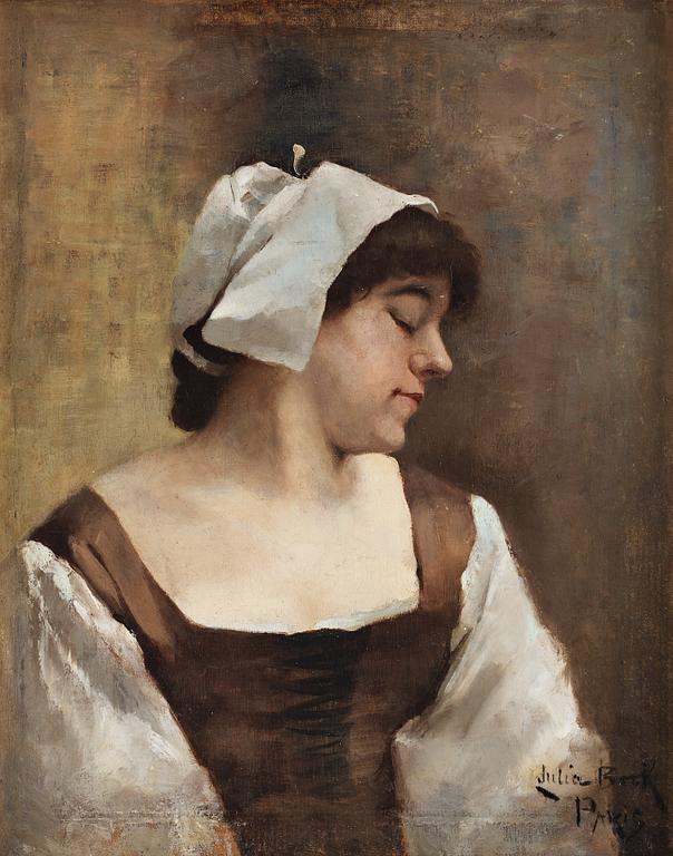 Julia Beck, "Studiehufvud".