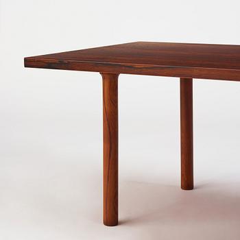 Hans J. Wegner, a palisander sofa table, 'AT-12', Andreas Tuck, Denmark 1950-60s.