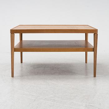 An oak veneered coffee table, Stockholm series, IKEA.