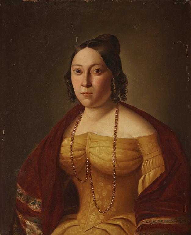 Russian School, circa 1850, Portrait of a Lady.