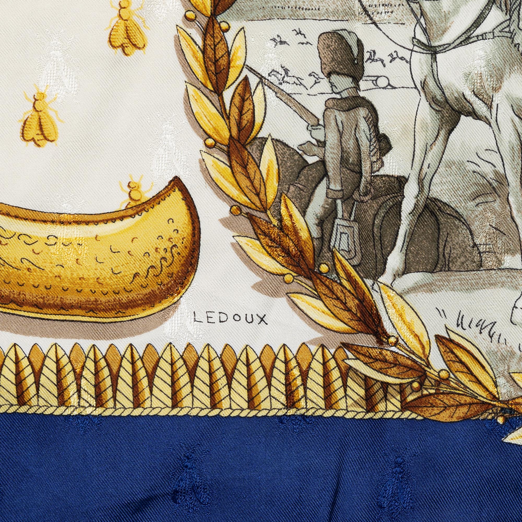 Hermès, a scarf, 'Napoléon'.
