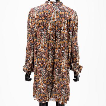 YVES SAINT LAURENT Floral Midi Dress in size 40(FR).