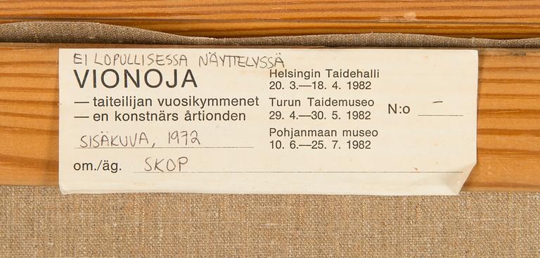 Veikko Vionoja, Interior.