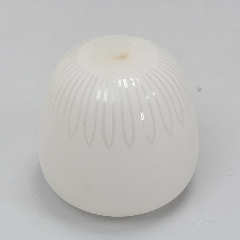 A 1940's Swedish Modern ceiling lamp.