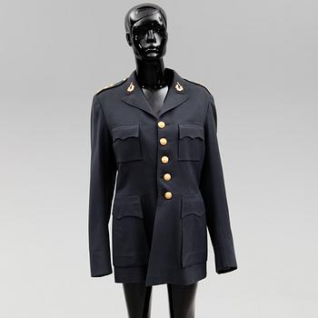 UNIFORMER, 2 st, Gotlands Regemente, 1900-tal.