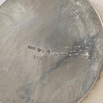 Two beakers, silver, CG Hallberg, Stockholm, 1915–16.