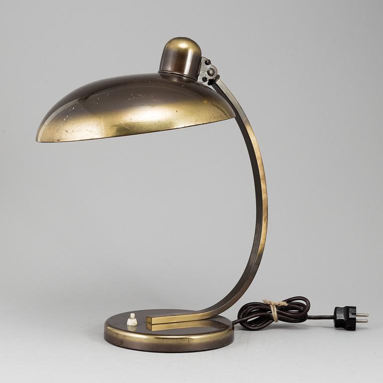 A 1950s Christian Dell table lamp.