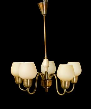 TAKLAMPA, 1900-talets mitt. Höjd ca 65 cm.