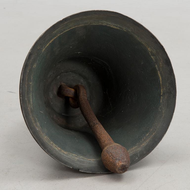 A 19th century bronze church bell.