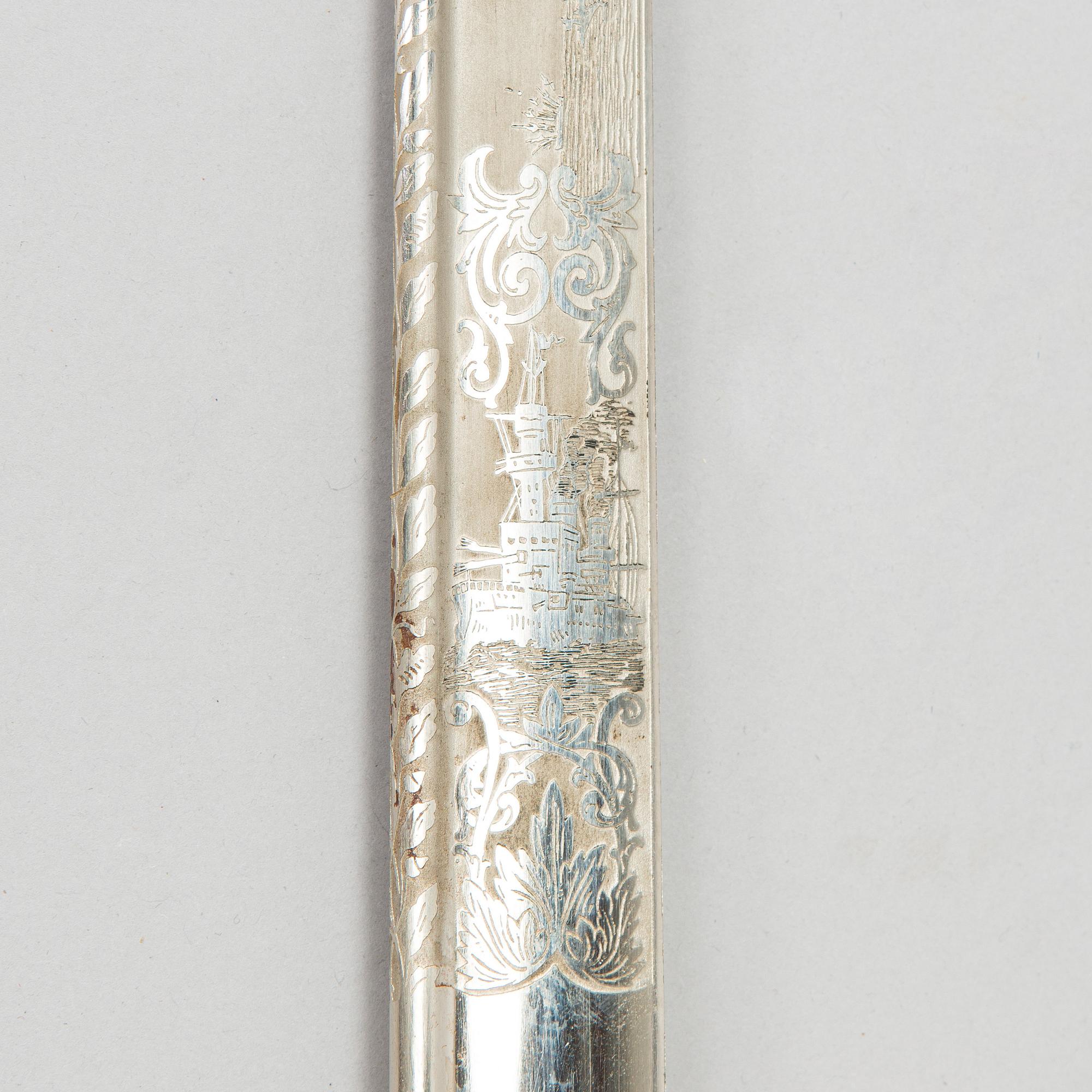 Officersvärja, m/1922, för flottan, Finland.