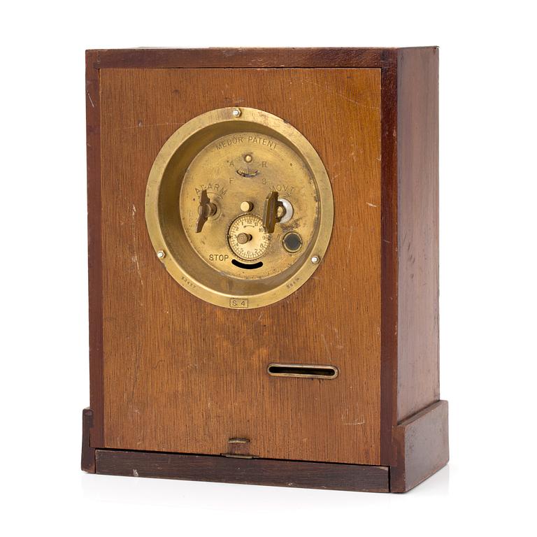 ZENITH, s.c. "Coin bank", clock, 165 x 210 x 80 mm,