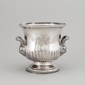 A Russian 19th century silver wine-cooler, mark of Nicholls & Plincke MAG.ANG.